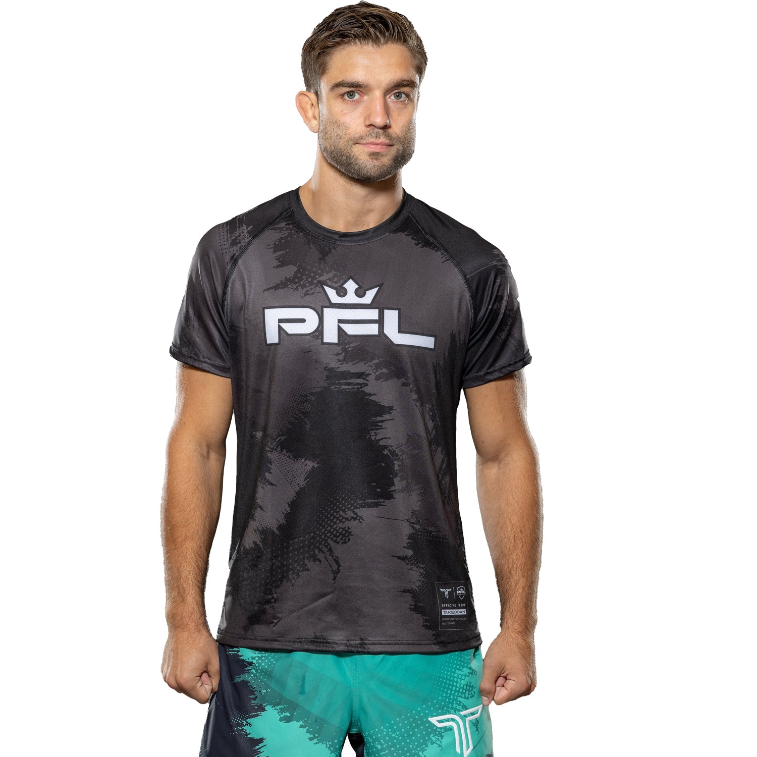 Kaos Camo Walkout Top - Black