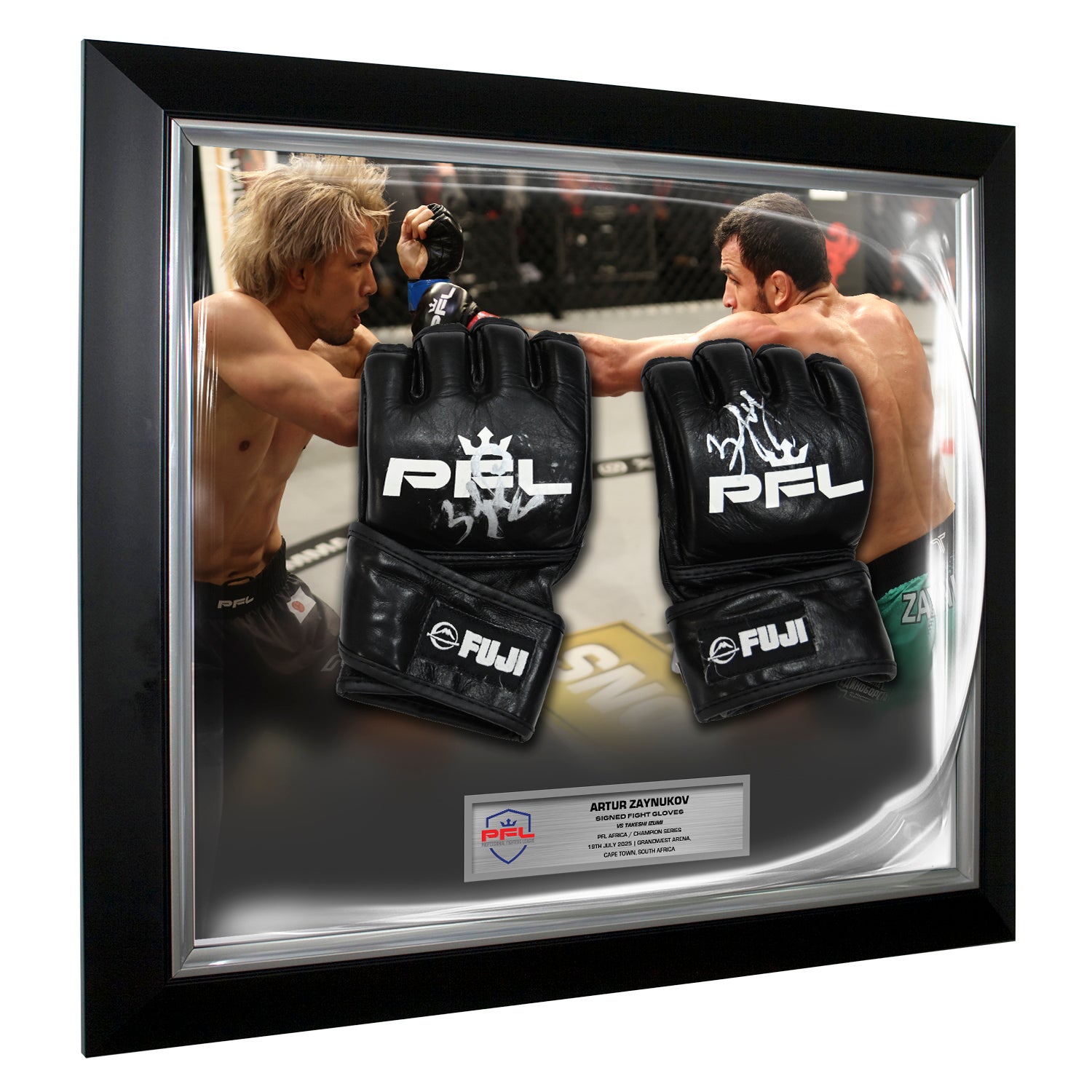 Artur Zaynukov Signed Fight Worn Gloves