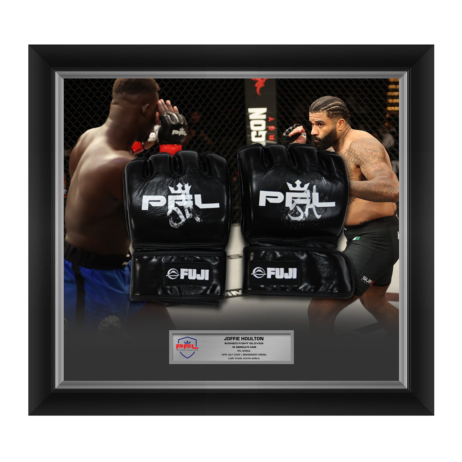 Joffie Houlton Signed Fight Worn Gloves