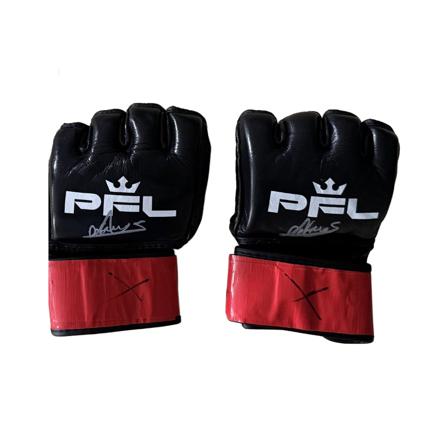 Omar El Dafrawy Signed Fight Worn Gloves Chicago 2026