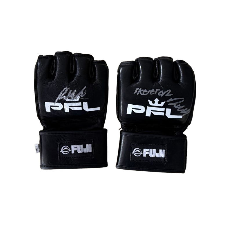 Rhys McKee Signed Fight Worn Gloves Belfast 2026