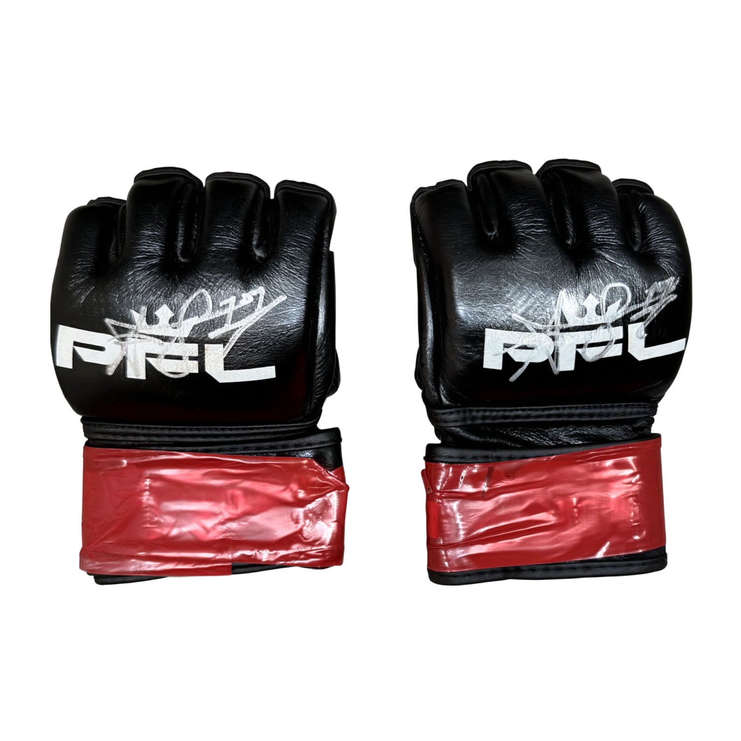 A.J. McKee Signed Fight Worn Gloves San Diego 2026