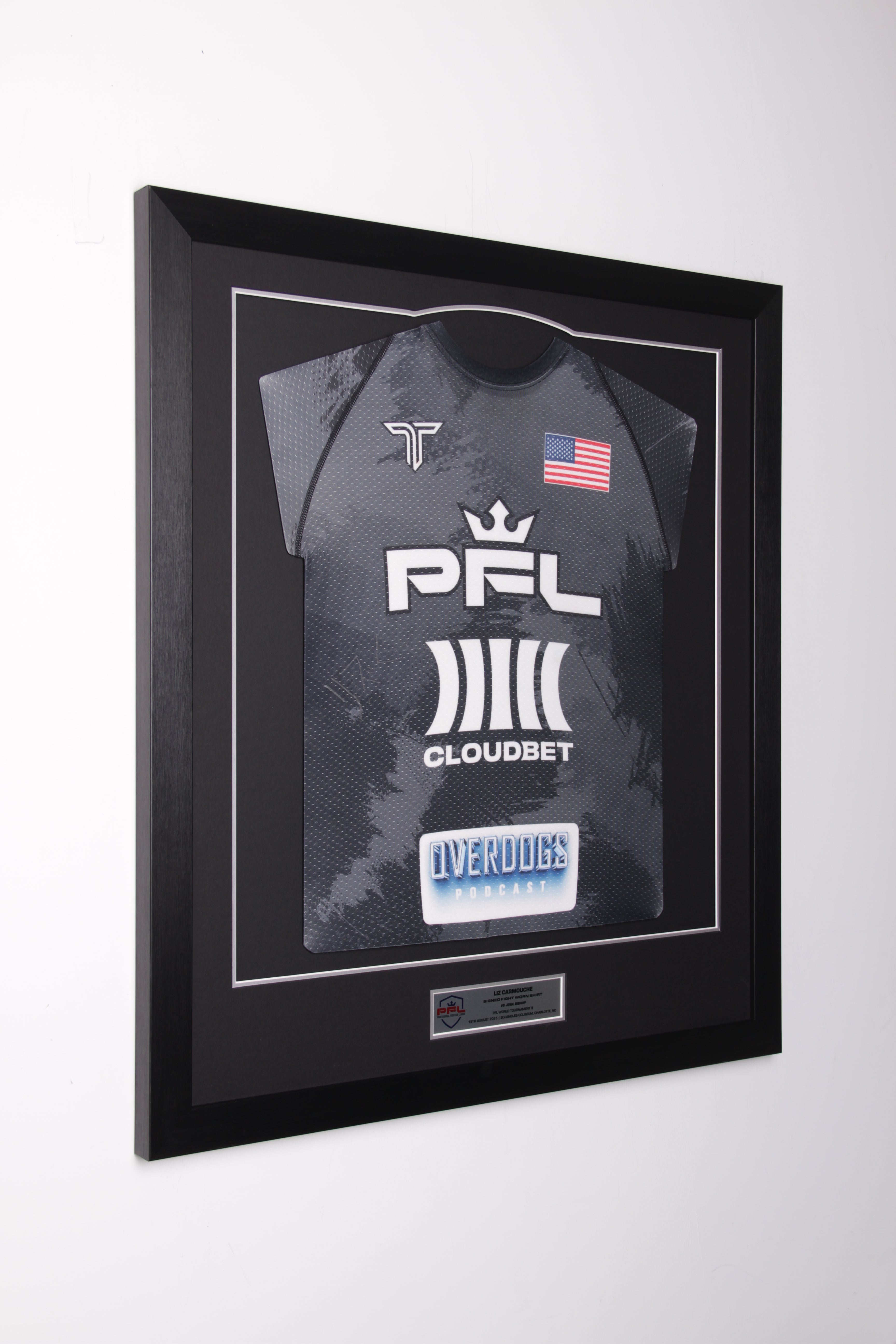 Liz Carmouche Signed Fight Worn Shirt