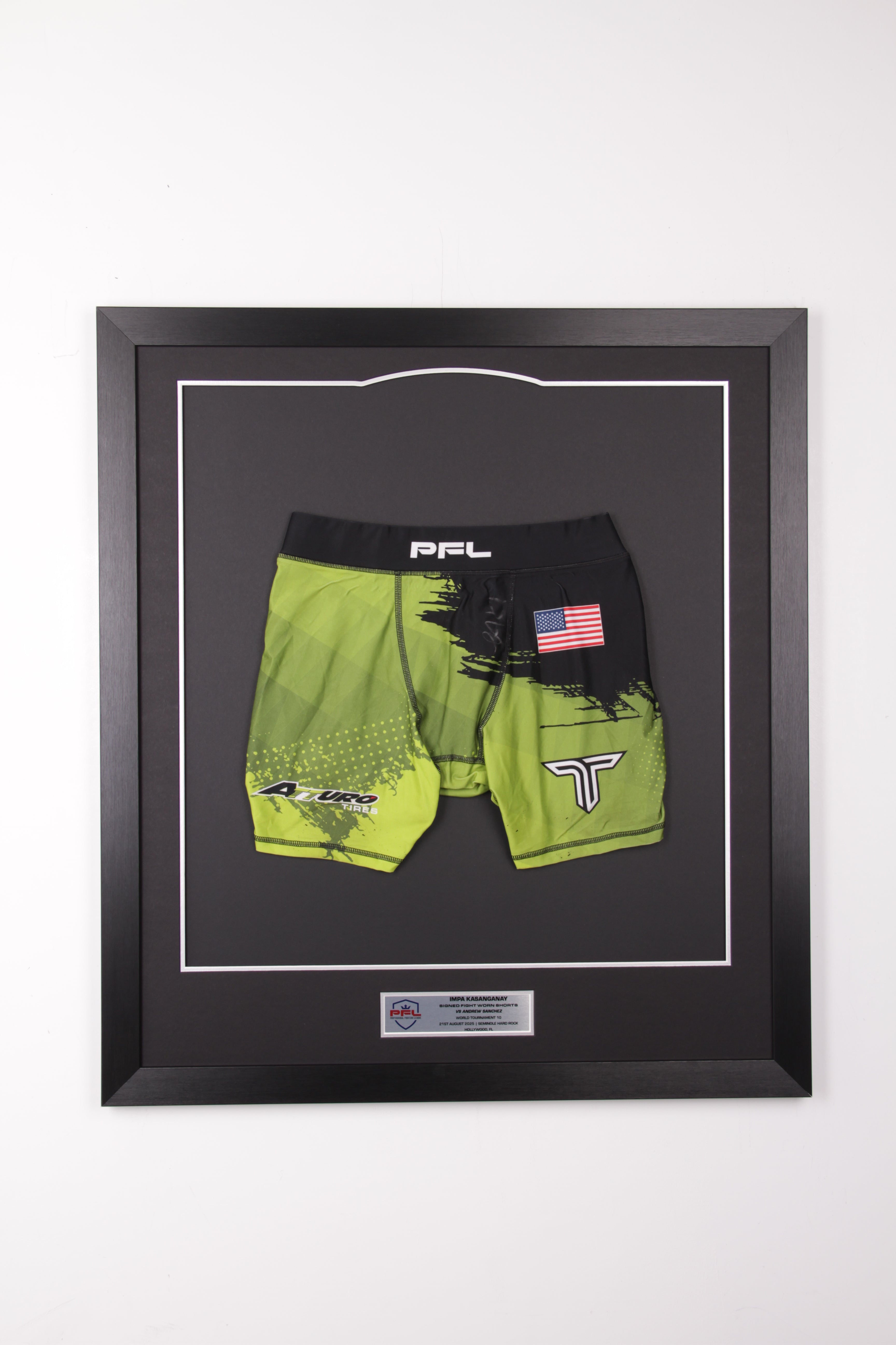 Impa Kasanganay Signed Fight Worn Shorts