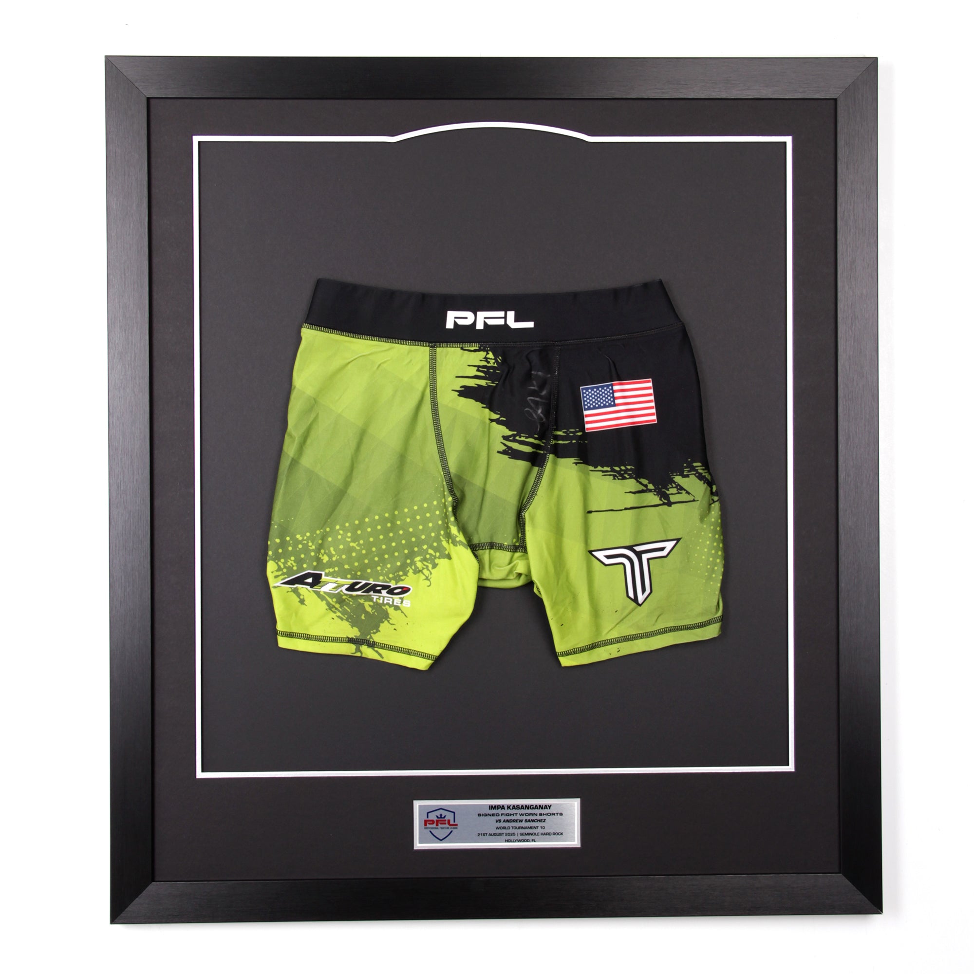 Impa Kasanganay Signed Fight Worn Shorts
