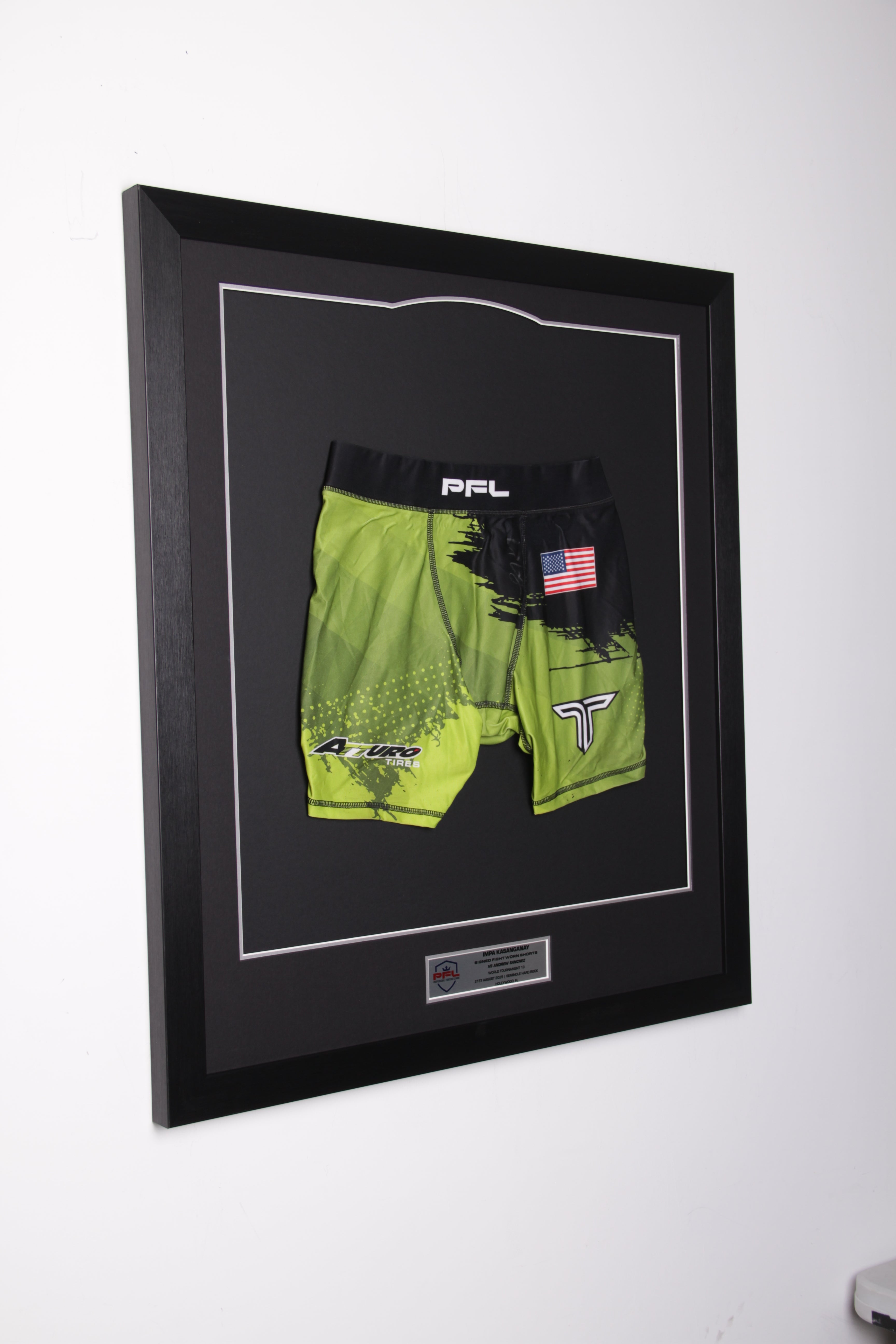 Impa Kasanganay Signed Fight Worn Shorts