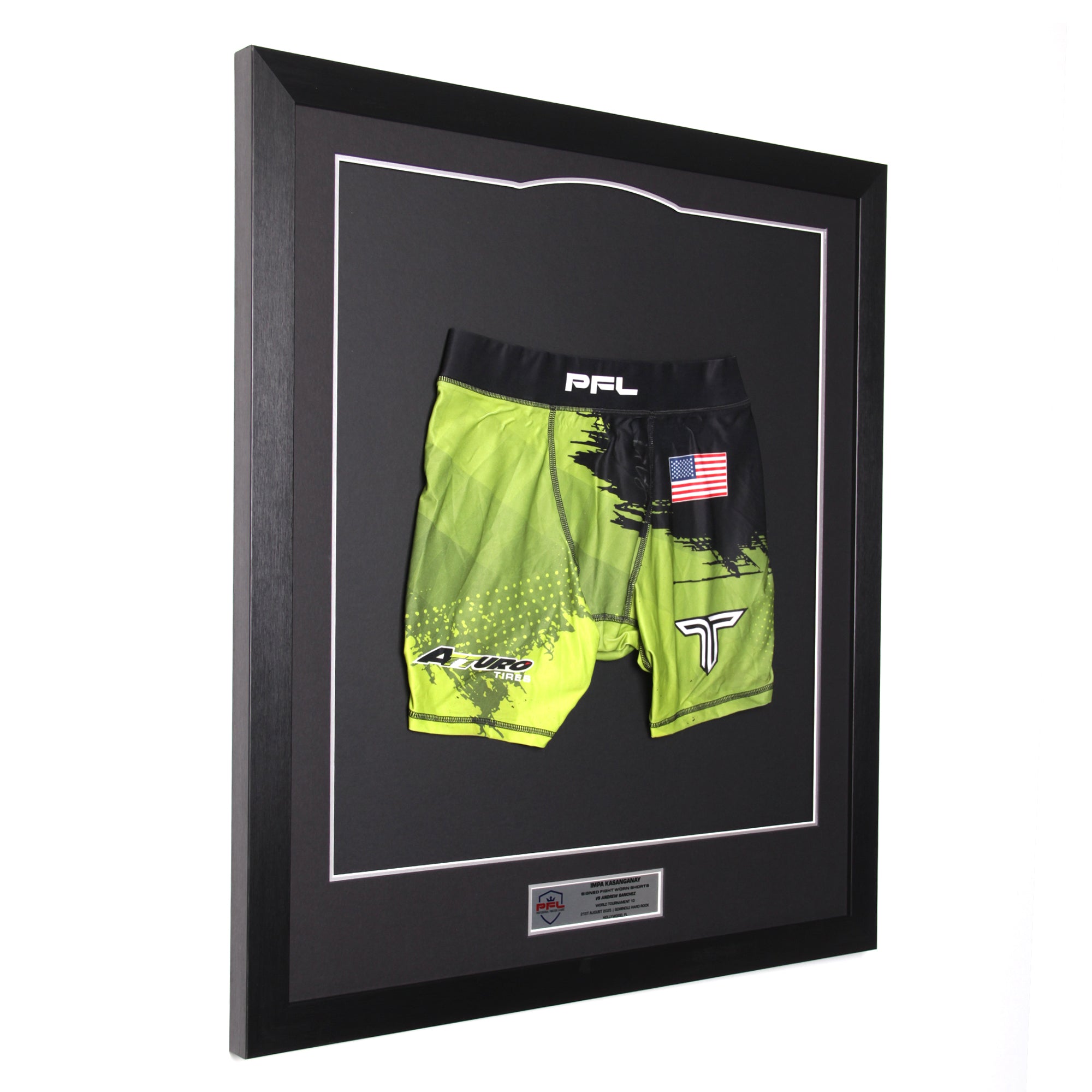 Impa Kasanganay Signed Fight Worn Shorts