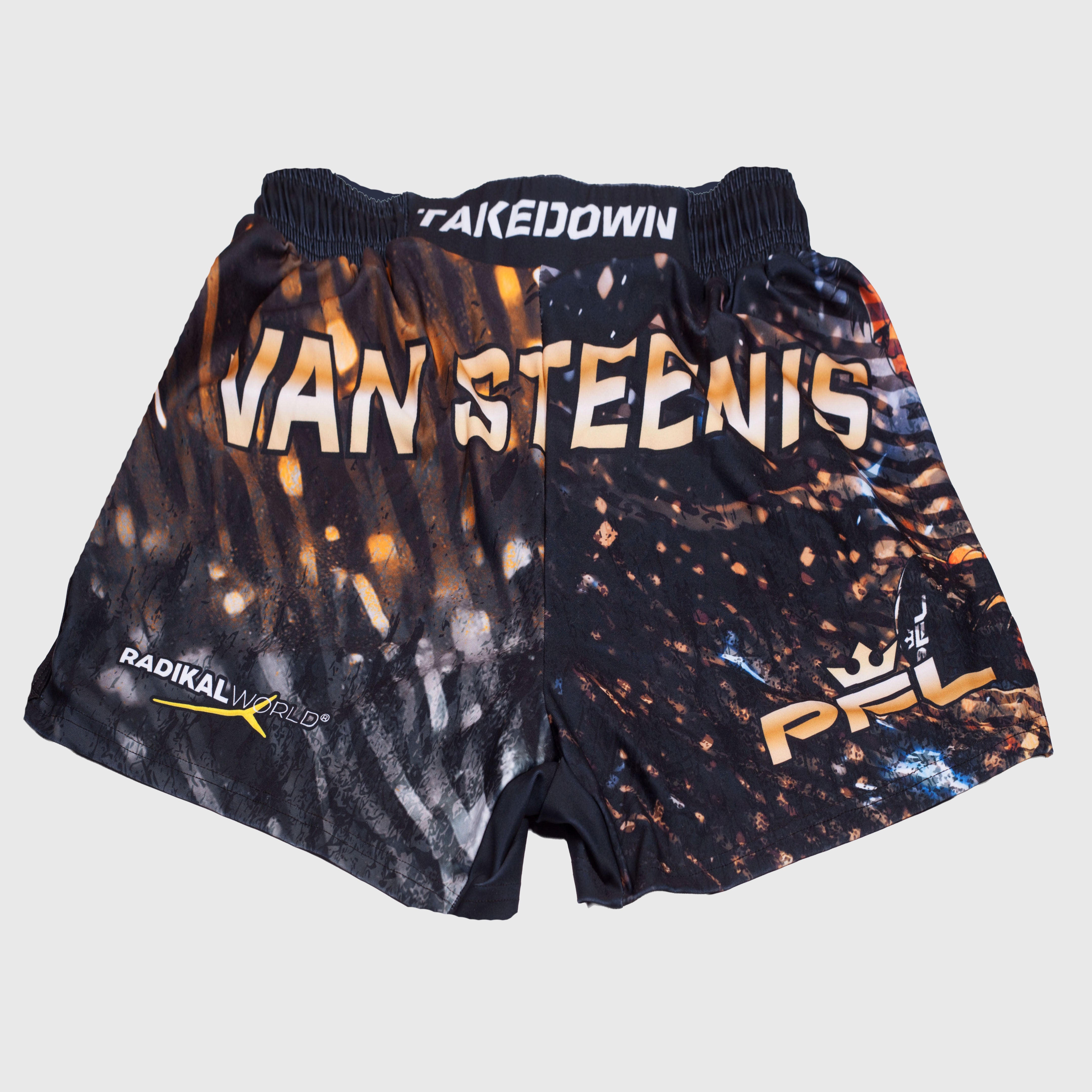 Costello Van Steenis Signed Fight Worn Shorts Madrid 2026