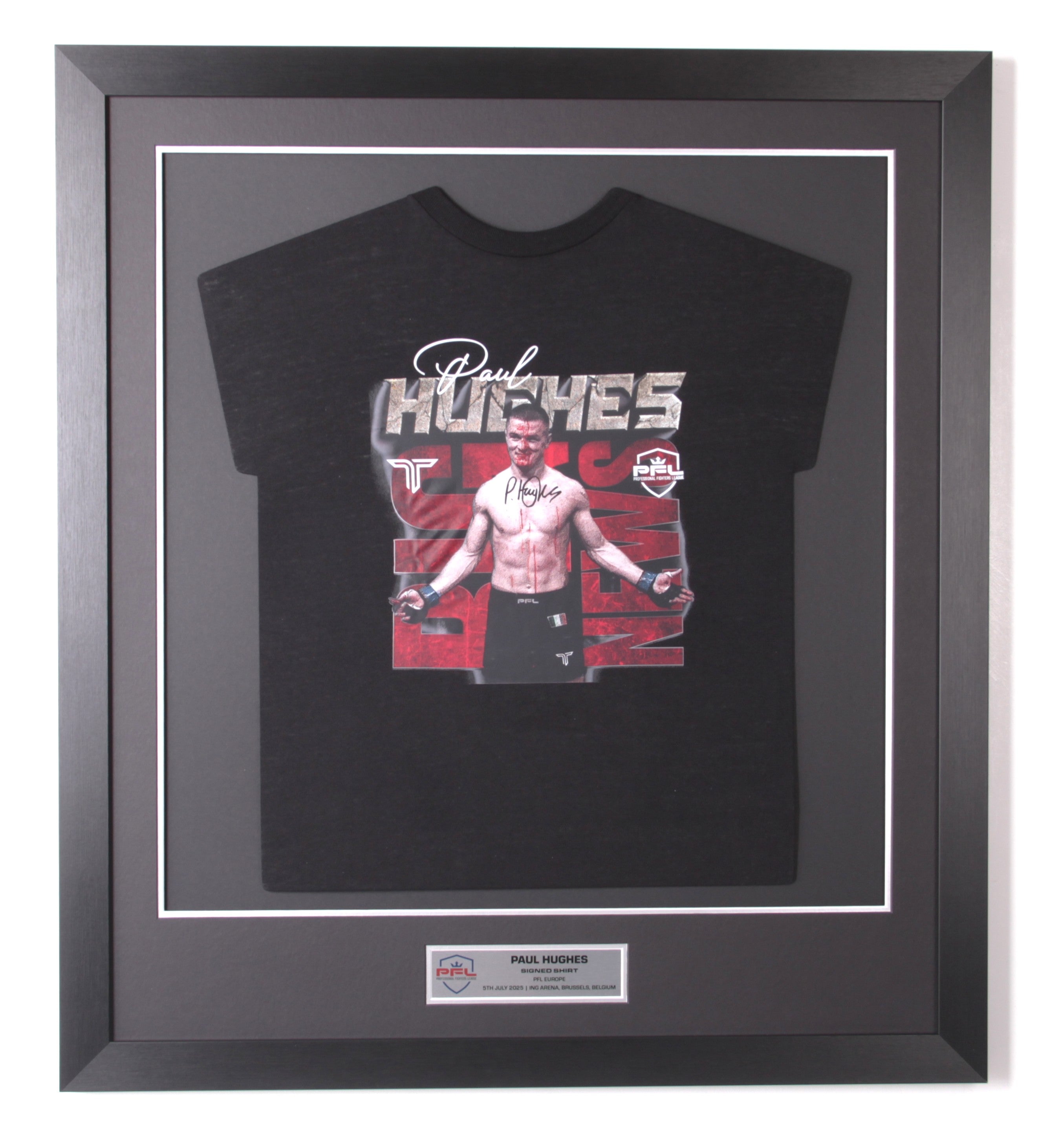 Paul Hughes Signed Shirt