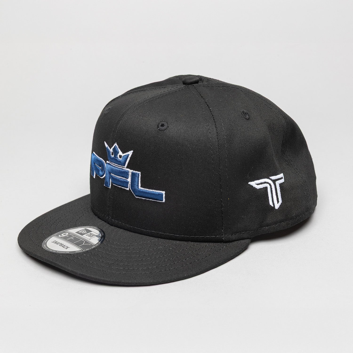 Black New Era Snapback - Navy Logo