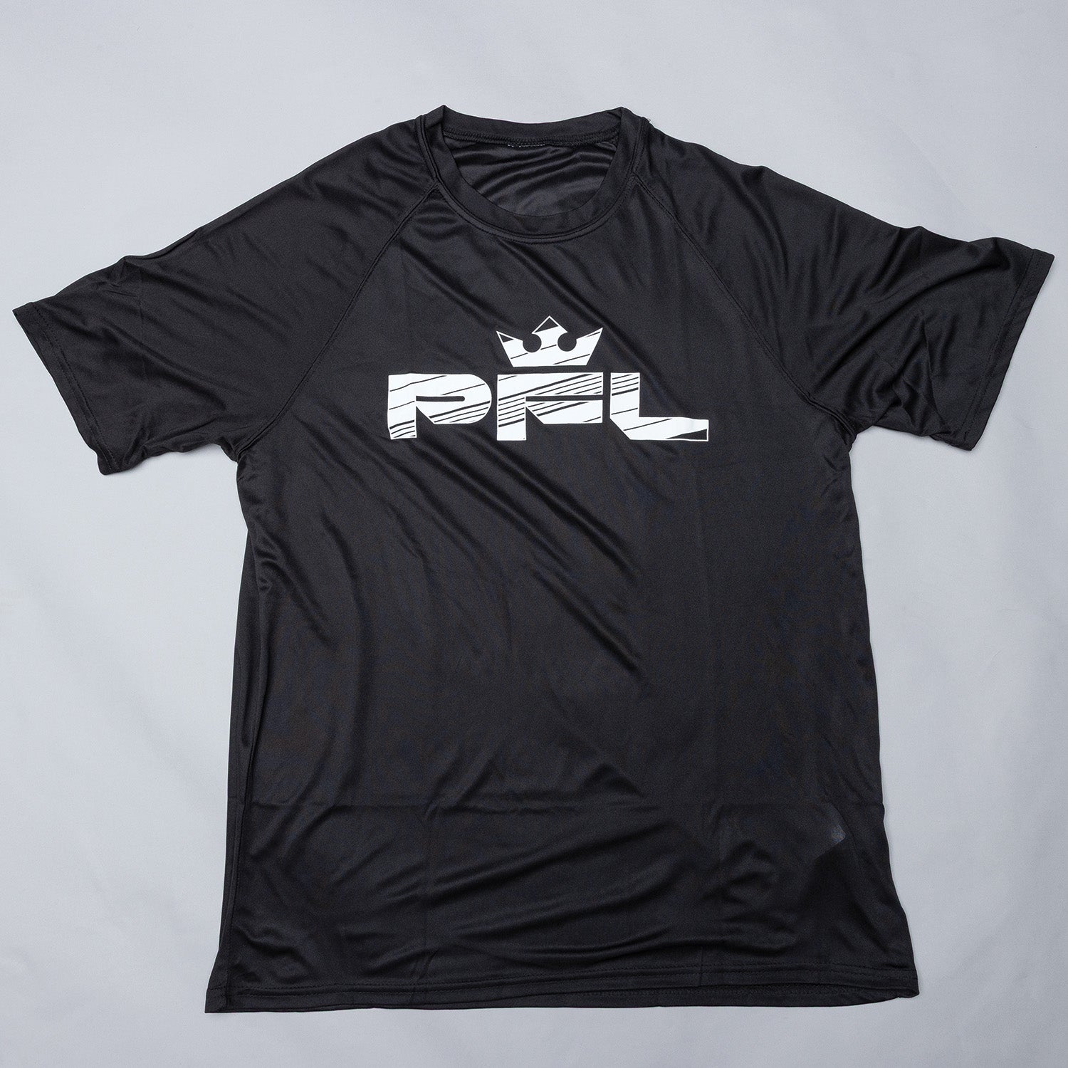 PFL Logo Performance Poly Black T-Shirt