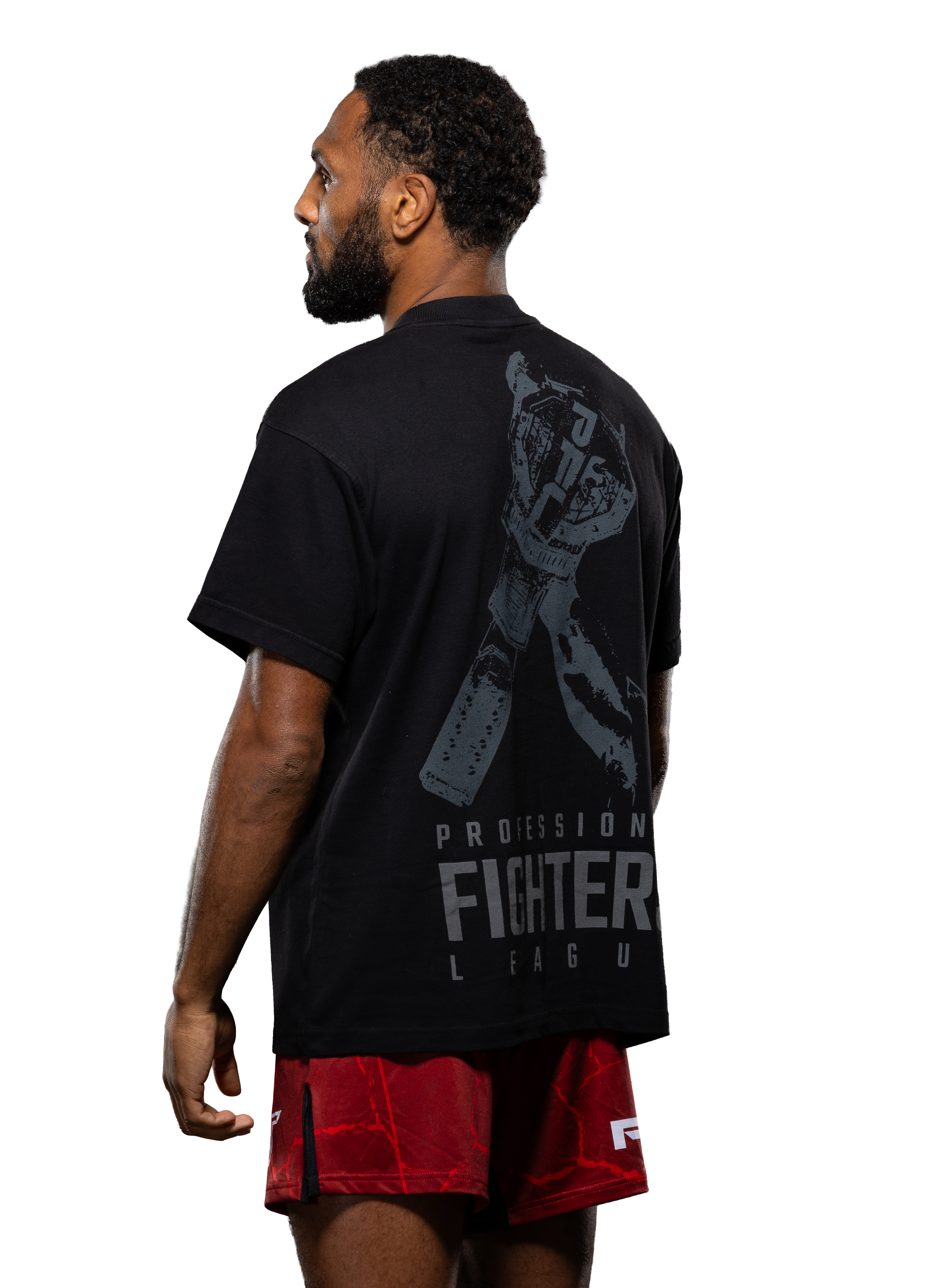 Champions - Oversized T-Shirt - Black - Premium Range