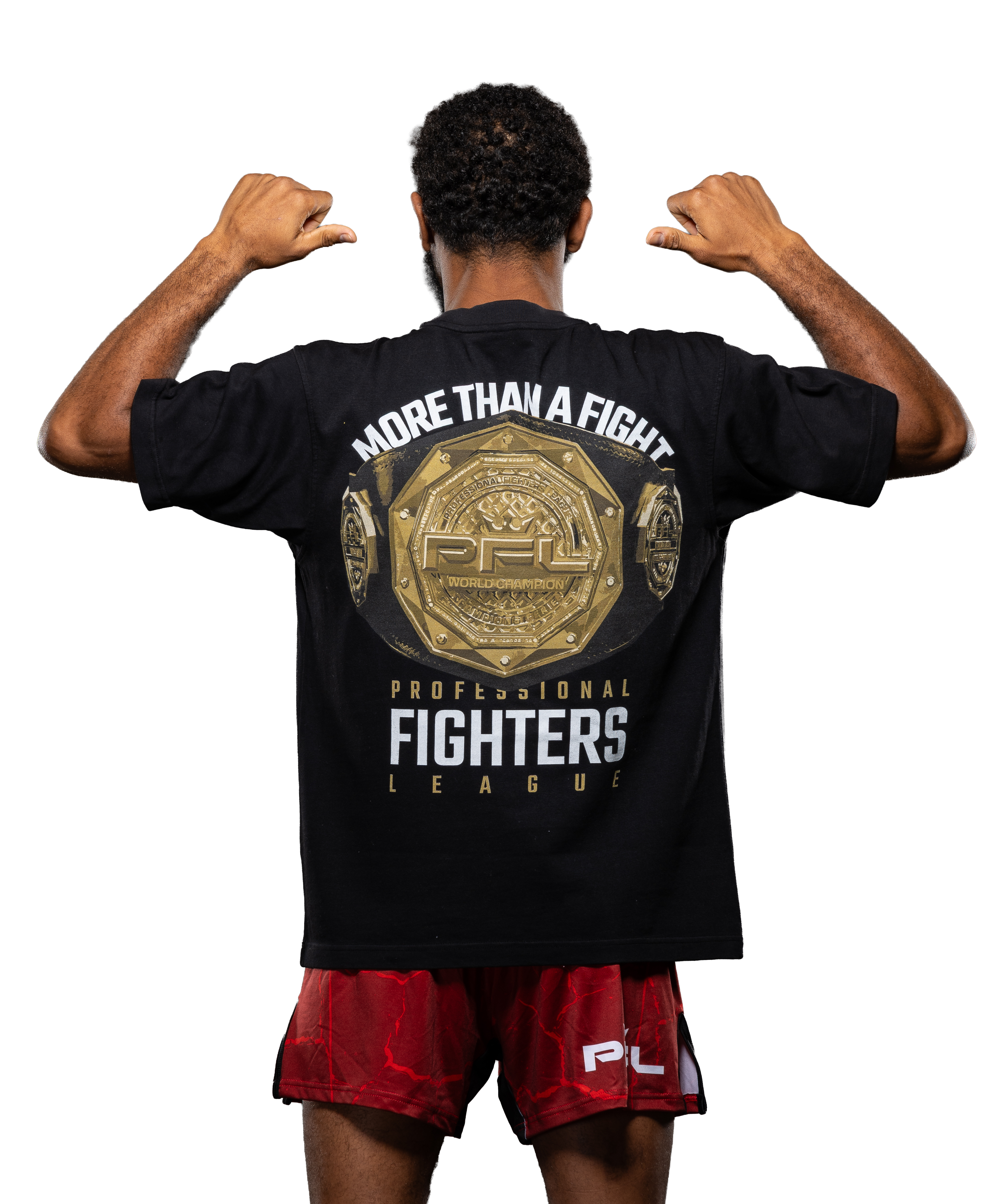 Championship Gold - Oversized T-Shirt - Black - Premium Range