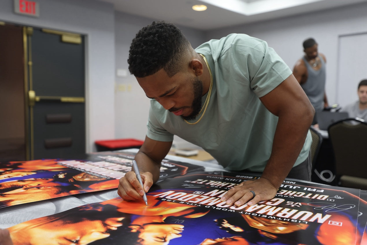 PFL New York Signed Event Poster 2026