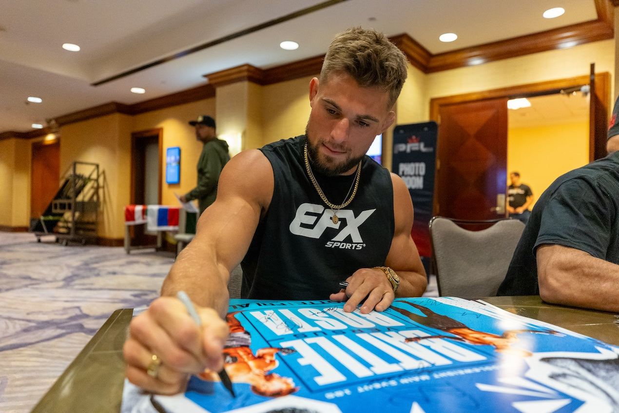 PFL Charlotte Signed Event Poster 2026