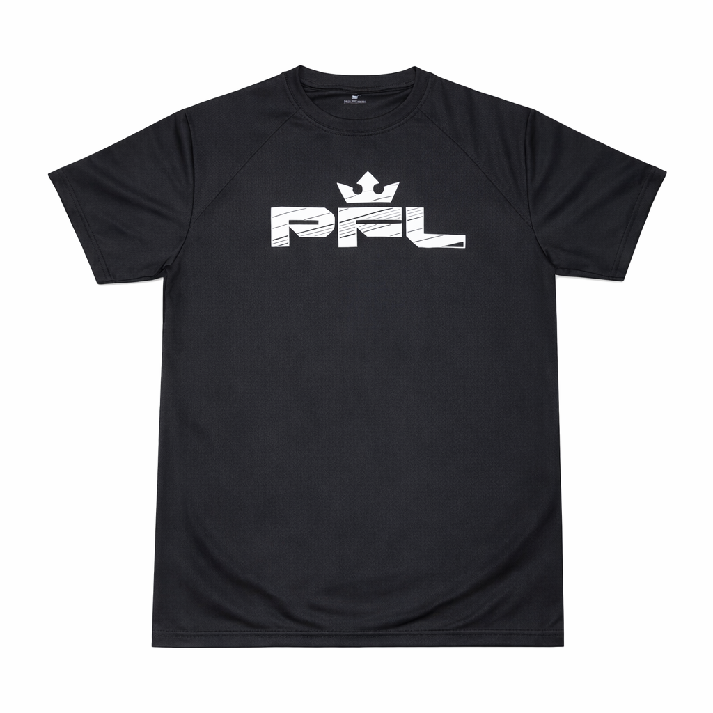 PFL Logo Performance Poly Black T-Shirt