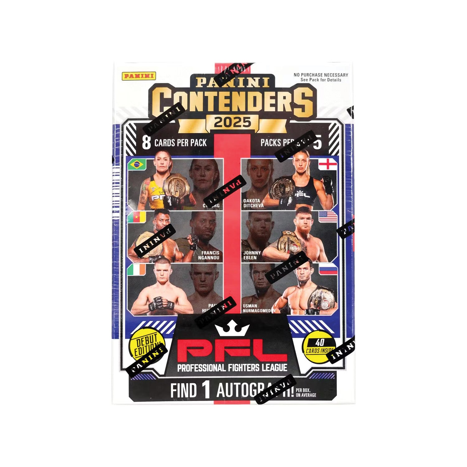 Panini PFL Contenders 2025 Blaster Box