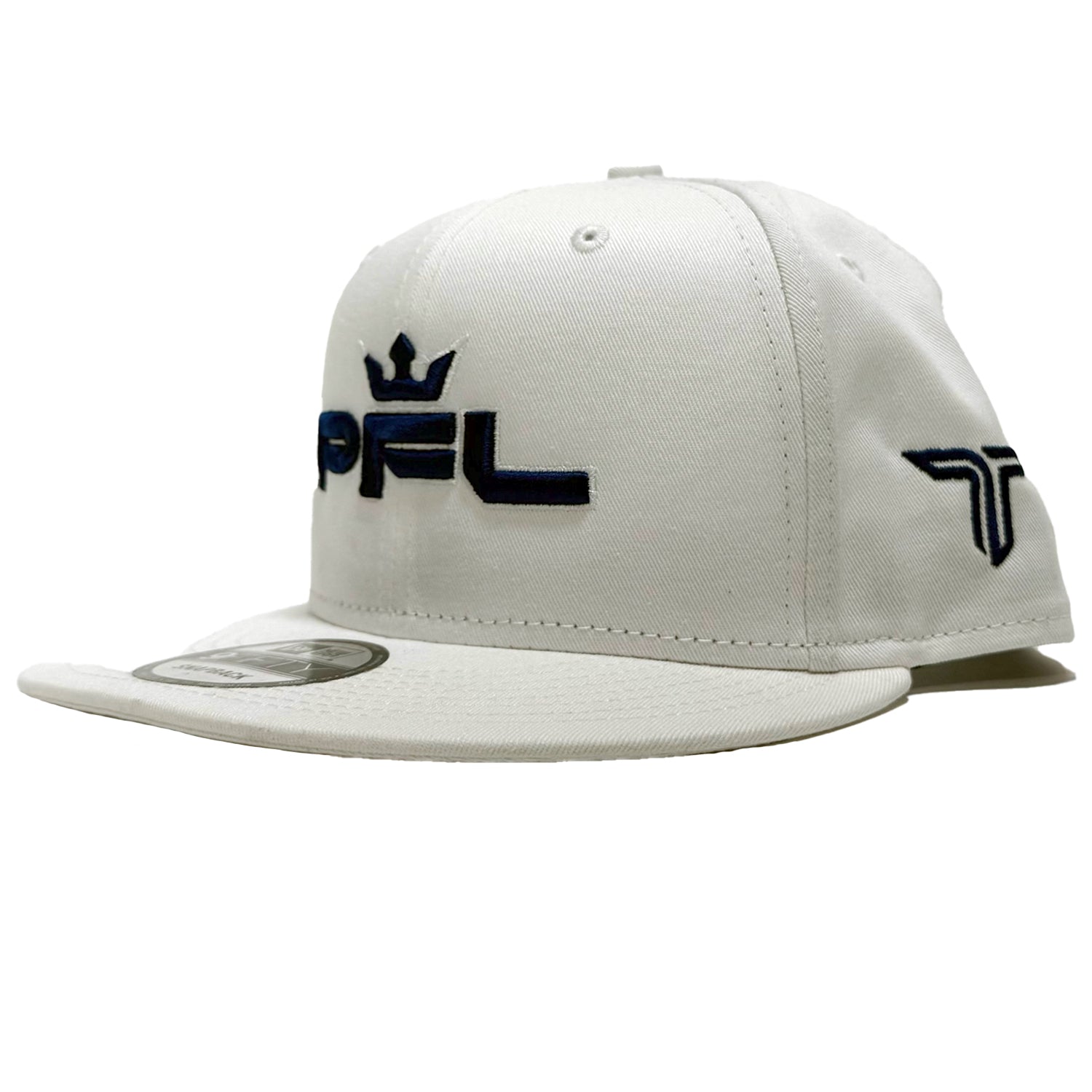White Takedown New Era Snapback - Navy Logo