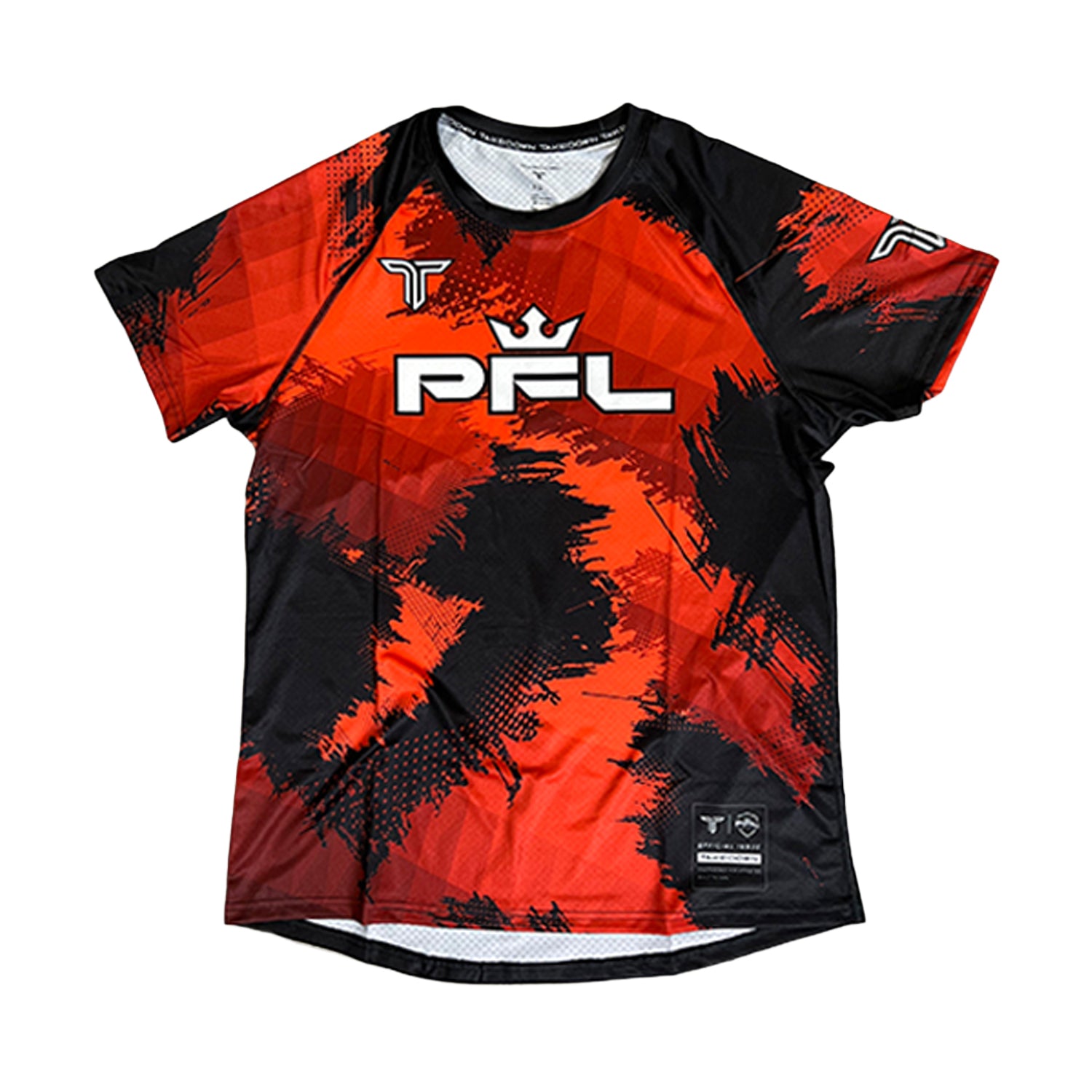 Kaos Camo Walkout Top - Red